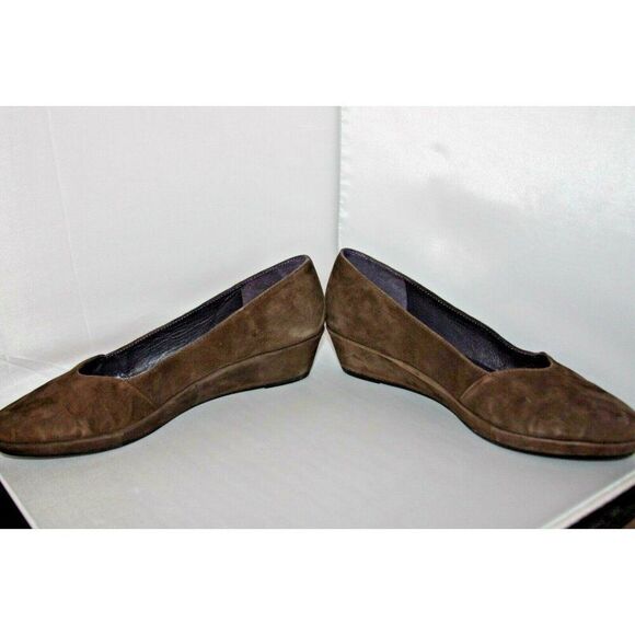 Vaneli Neddy Fango Women's 11M suede wedges - Display Model (new) - Picture 4 of 6